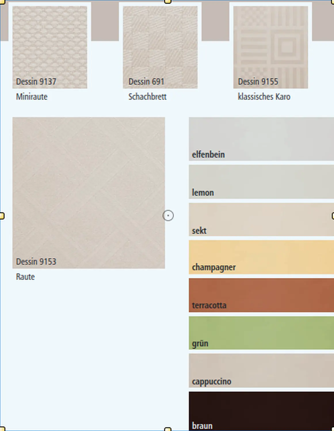 Tischwäsche von klassisch bis modern in Farben von Heinrich Seegers Objekttextilien GmbH