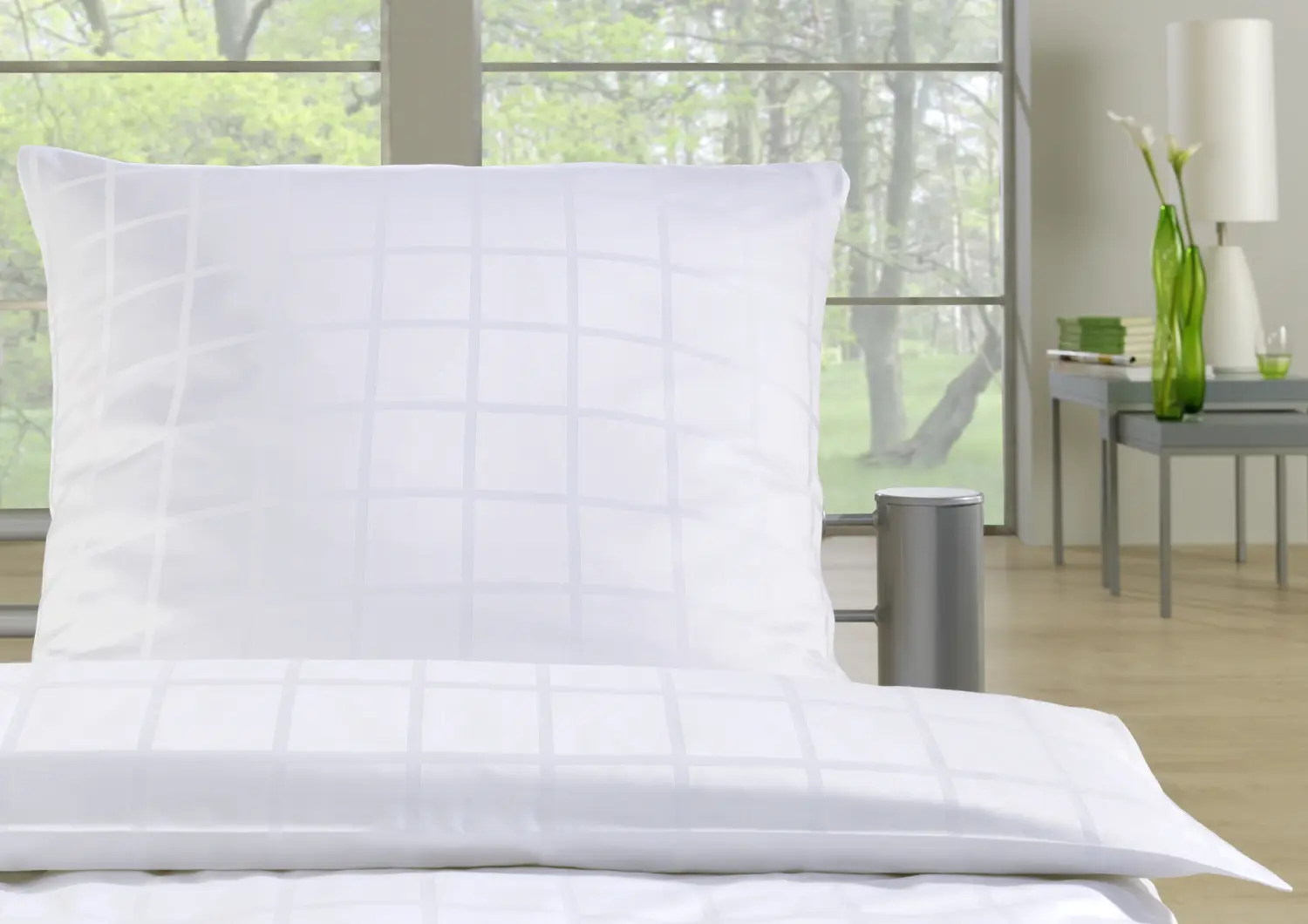 Muster Bettlaken von Heinrich Seegers Objekttextilien GmbH